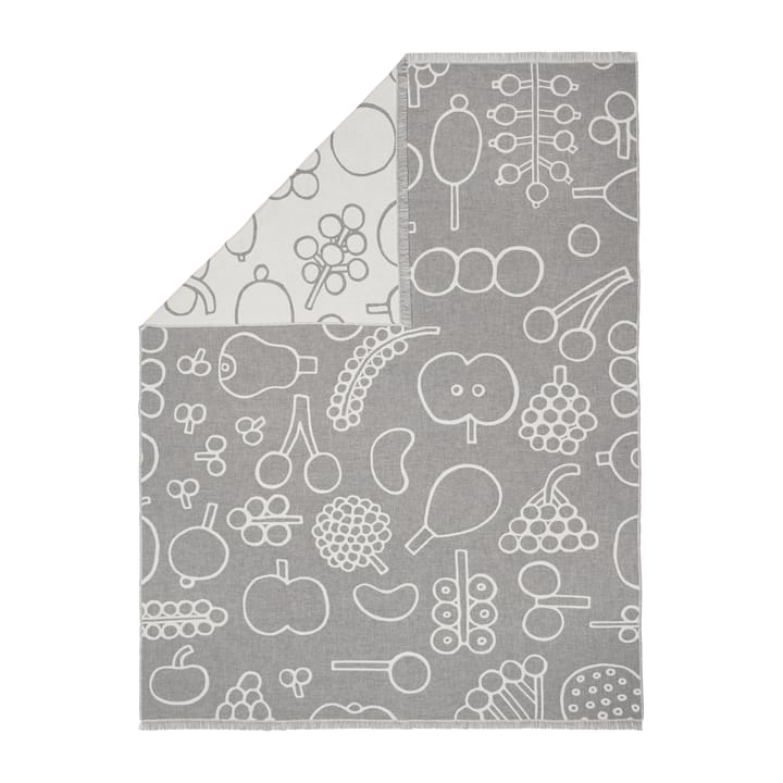 Plaid Oiva Toikka Frutta 130x180 cm - Gris - Iittala