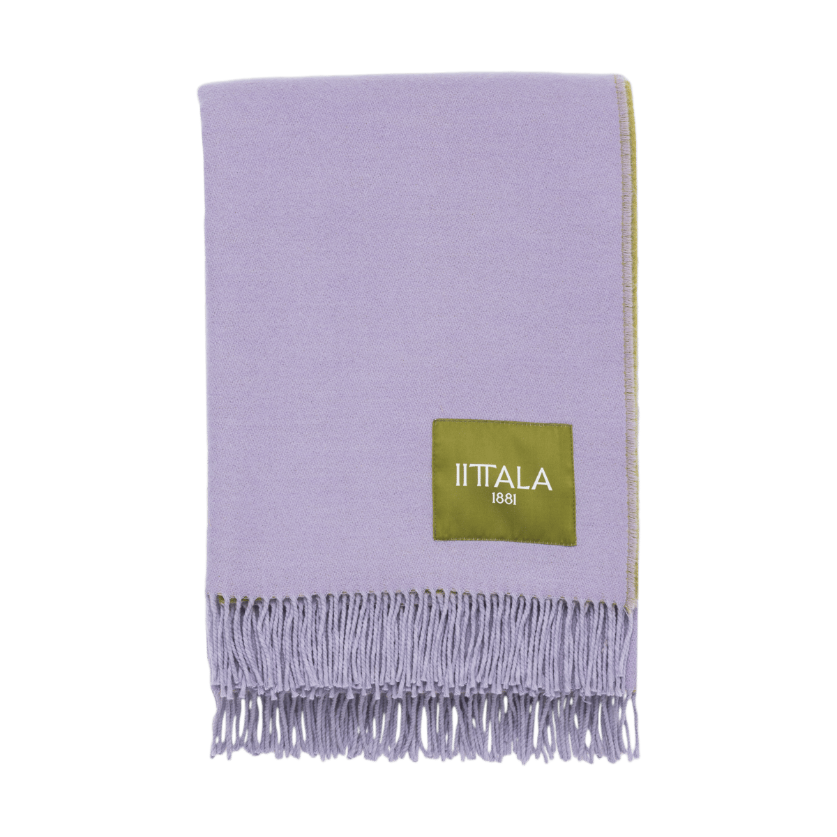 Iittala Plaid Play 130x180 cm Lilas-olive