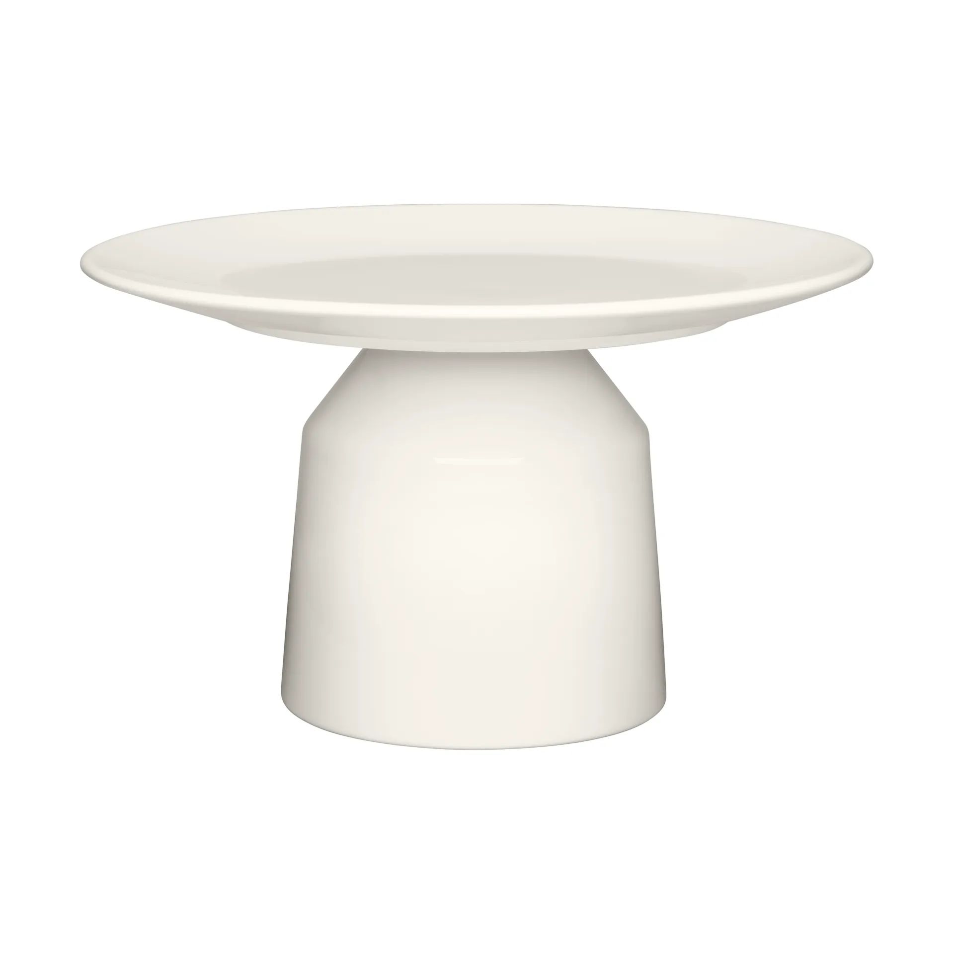 Plat de service Solare haut 14xØ24 cm, Blanc Iittala