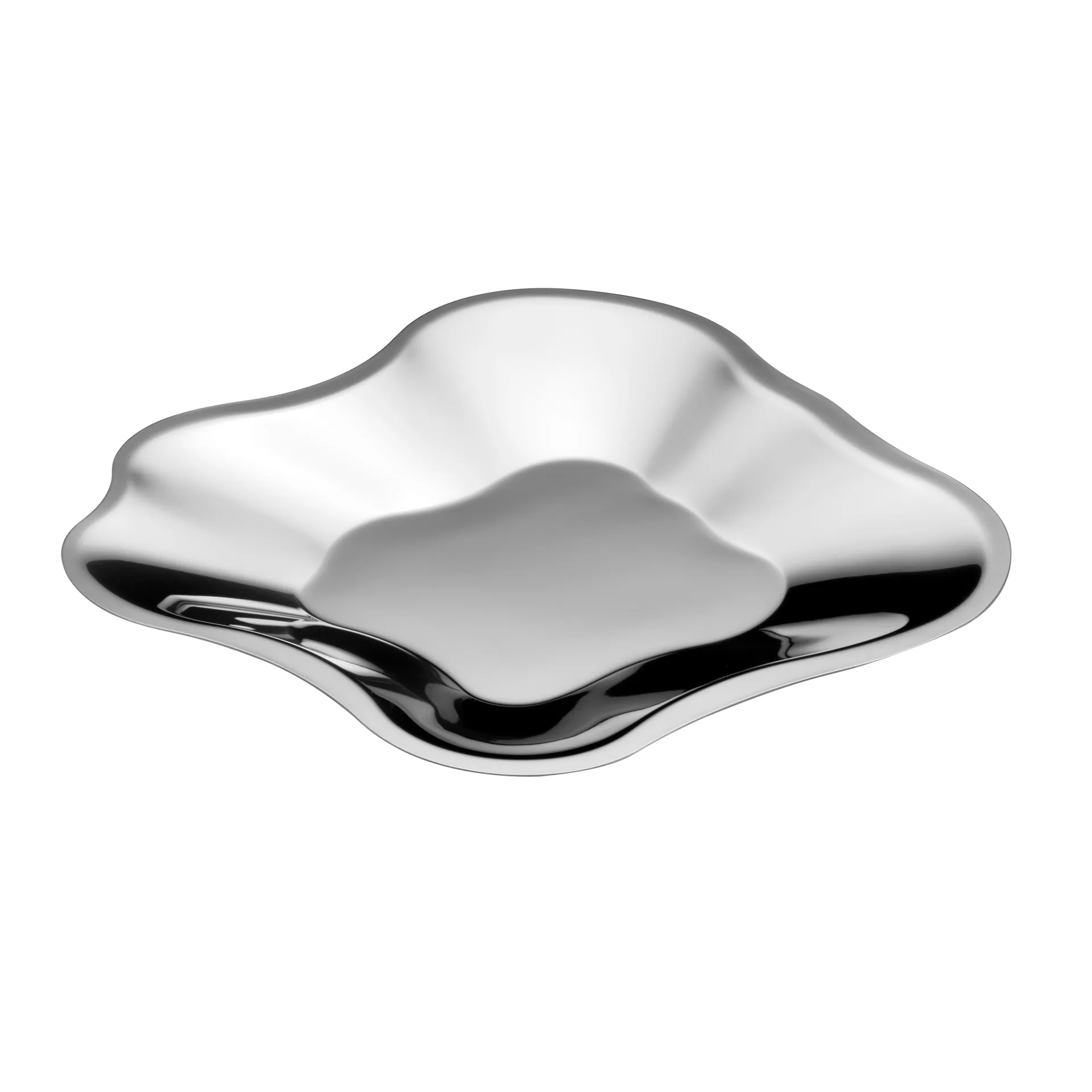 Plat en inox Aalto, petit 35,8 cm Iittala