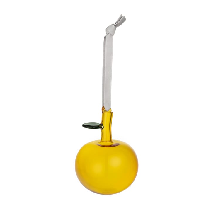 Pommes en verre Iittala Lot de 3, Jaune Iittala