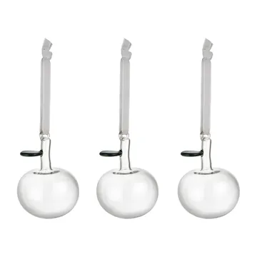 Pommes en verre Iittala Lot de 3 - Transparent - Iittala