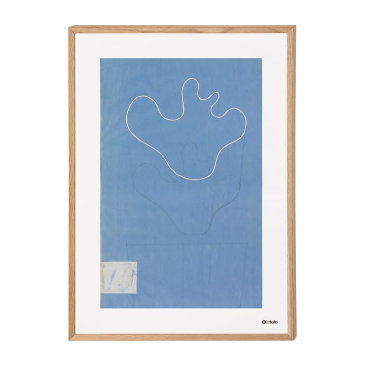 Poster Aalto Art Sketch Blue - 50x70 cm - Iittala