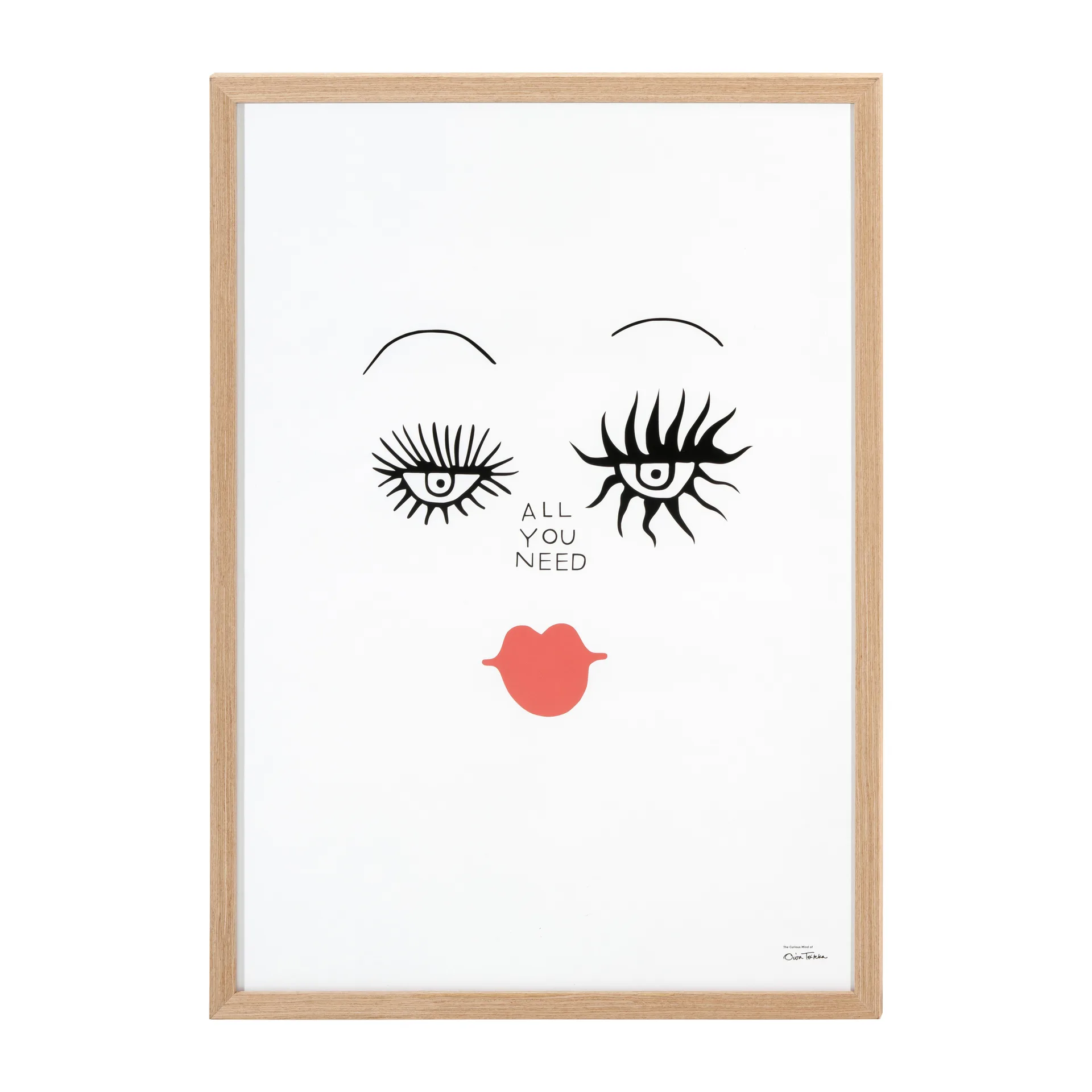 Poster Oiva Toikka All you need, 50x70 cm Iittala