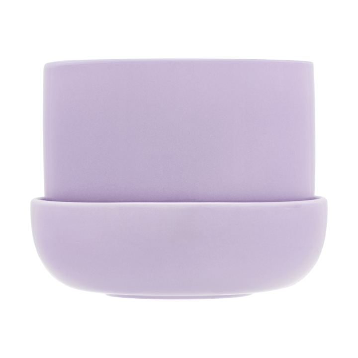 Pot avec soucoupe Nappula Ø17 cm h13 cm - Violet clair - Iittala