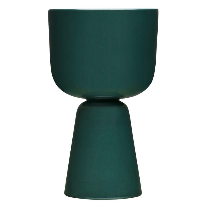 Pot Nappula Ø15 cm h26 cm - Verre foncé - Iittala