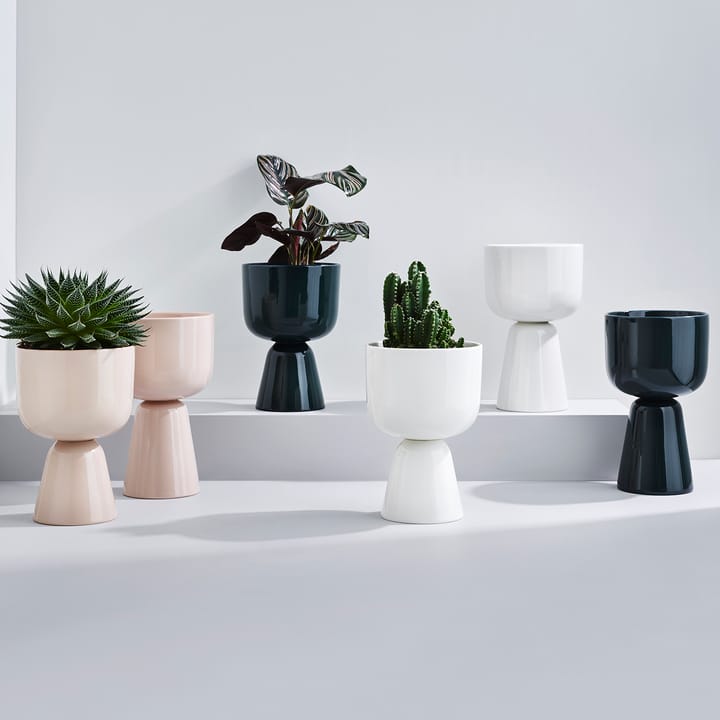 Pot Nappula Ø15.5 cm h26 cm, Verre foncé Iittala