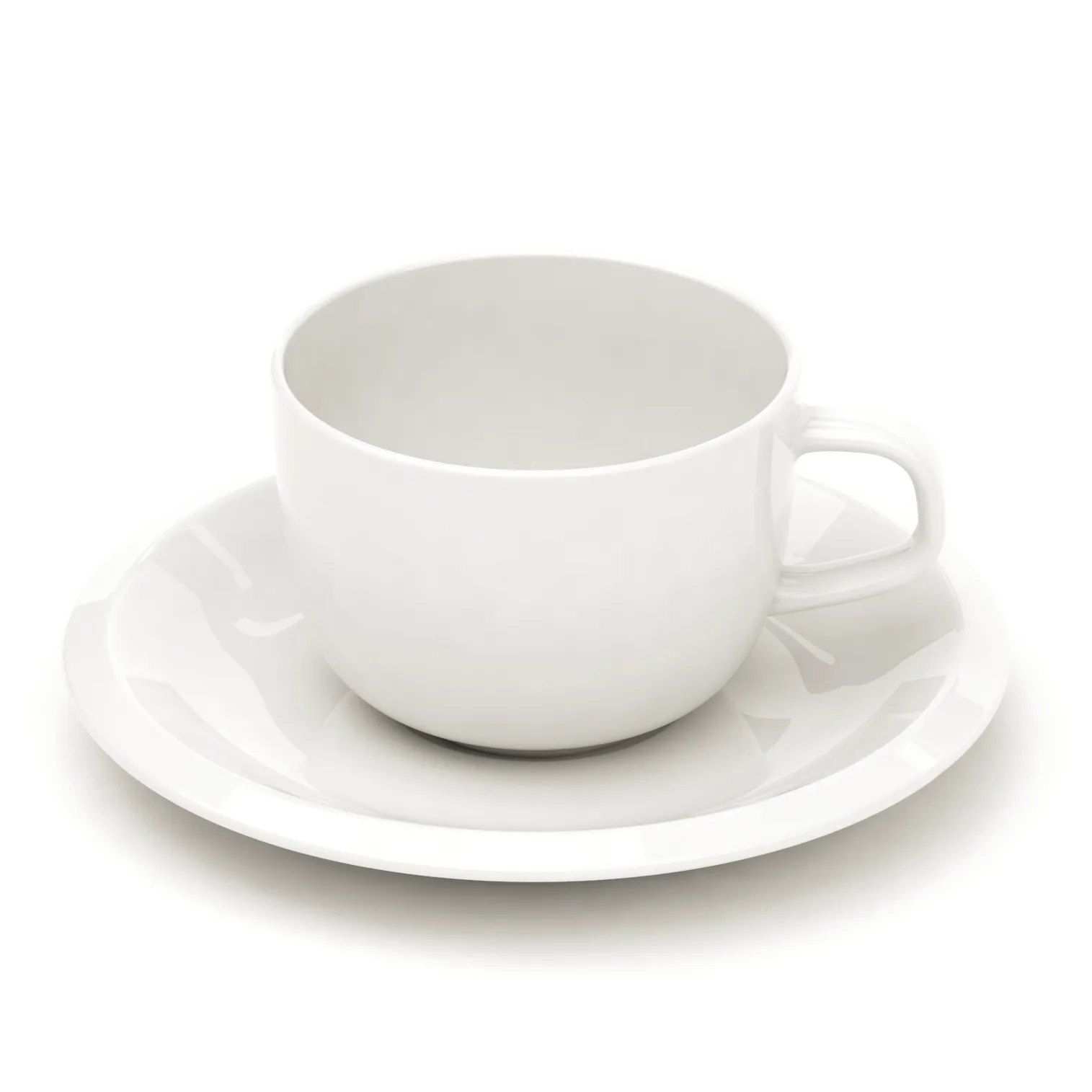Raami tasse à café avec soucoupe, Blanc Iittala