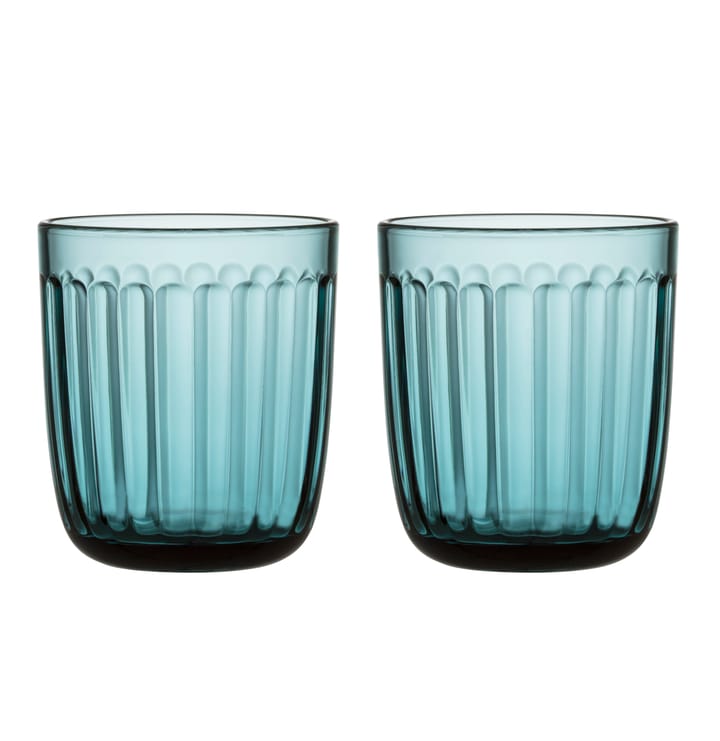 Raami verre à boire lot de 2 26 cl - Bleu mer - Iittala