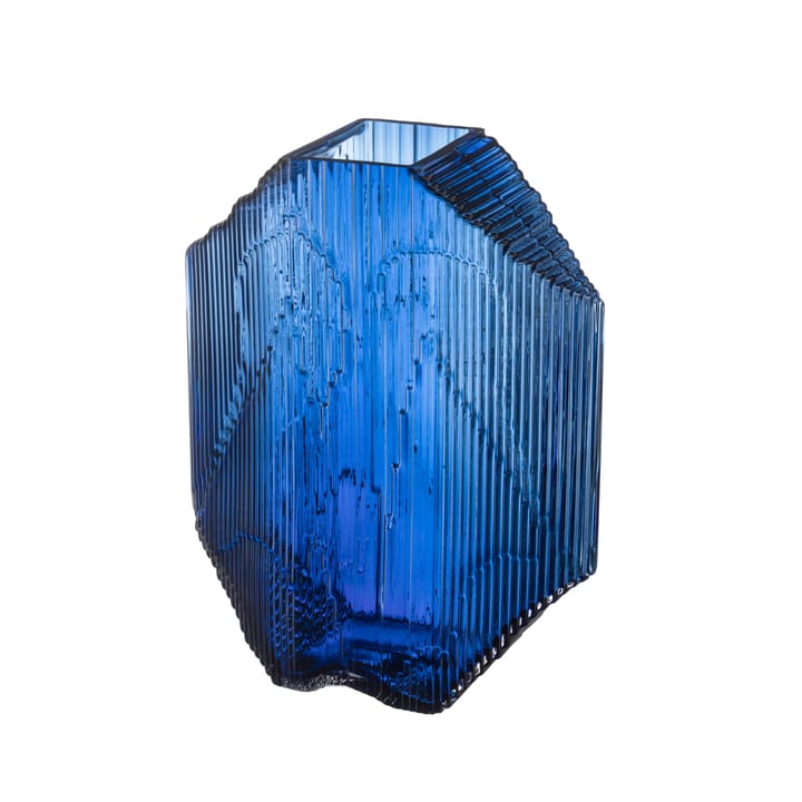 Sculpture en verre Kartta 33,5 cm - Bleu marine ultra - Iittala