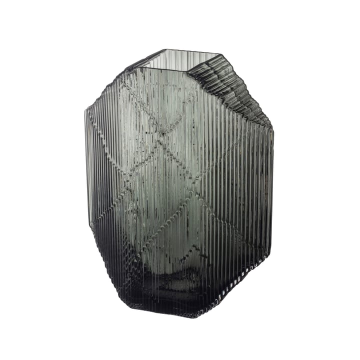 Sculpture en verre Kartta 33,5 cm - Gris foncé - Iittala