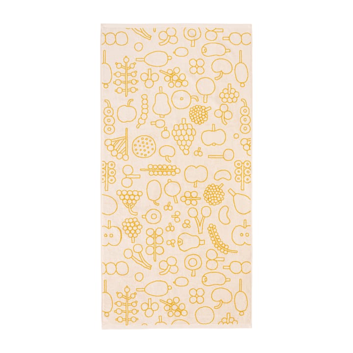 Serviette de bain Oiva Toikka Frutta 70x140 cm - Jaune - Iittala