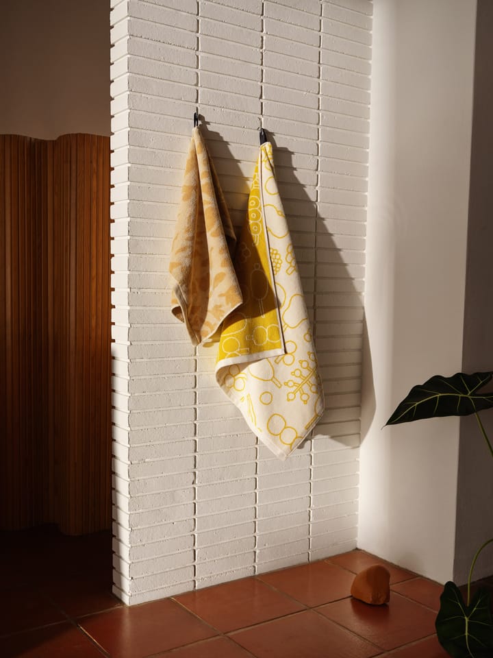 Serviette de bain Oiva Toikka Frutta 70x140 cm, Jaune Iittala