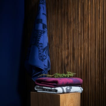 Serviette de bain Taika 70x140 cm - Bleu - Iittala