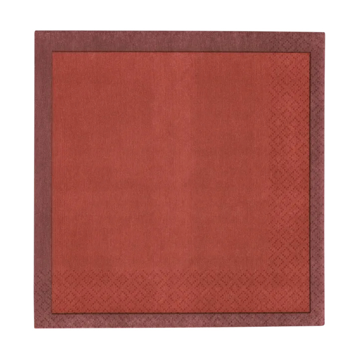 Serviette en papier Iittala - Cerise-rouge, 33 x 33 cm, paquet de 20 - Iittala