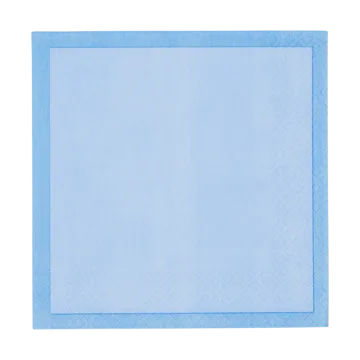 Serviette en papier Iittala - Glace bleue-bleue, 33 x 33 cm, paquet de 20 - Iittala
