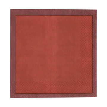 Serviettes en papier Iittala 33x33 cm lot de 20 - Cerise-rouge - Iittala