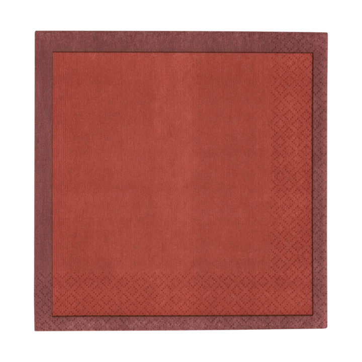 Serviettes en papier Iittala 33x33 cm lot de 20 - Cerise-rouge - Iittala