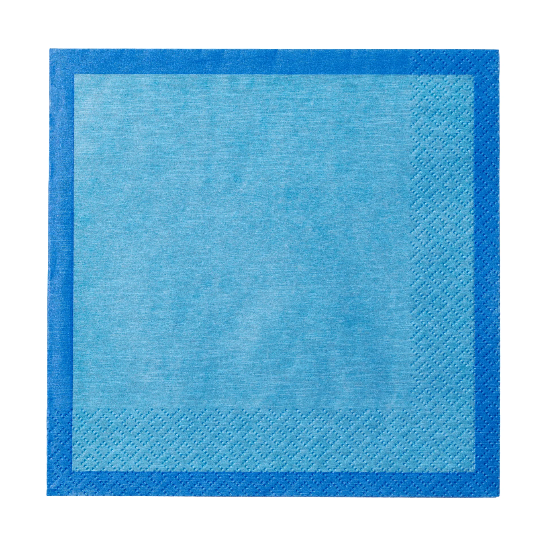 Serviettes en papier Iittala 33x33 cm lot de 20, Électrique bleu Iittala