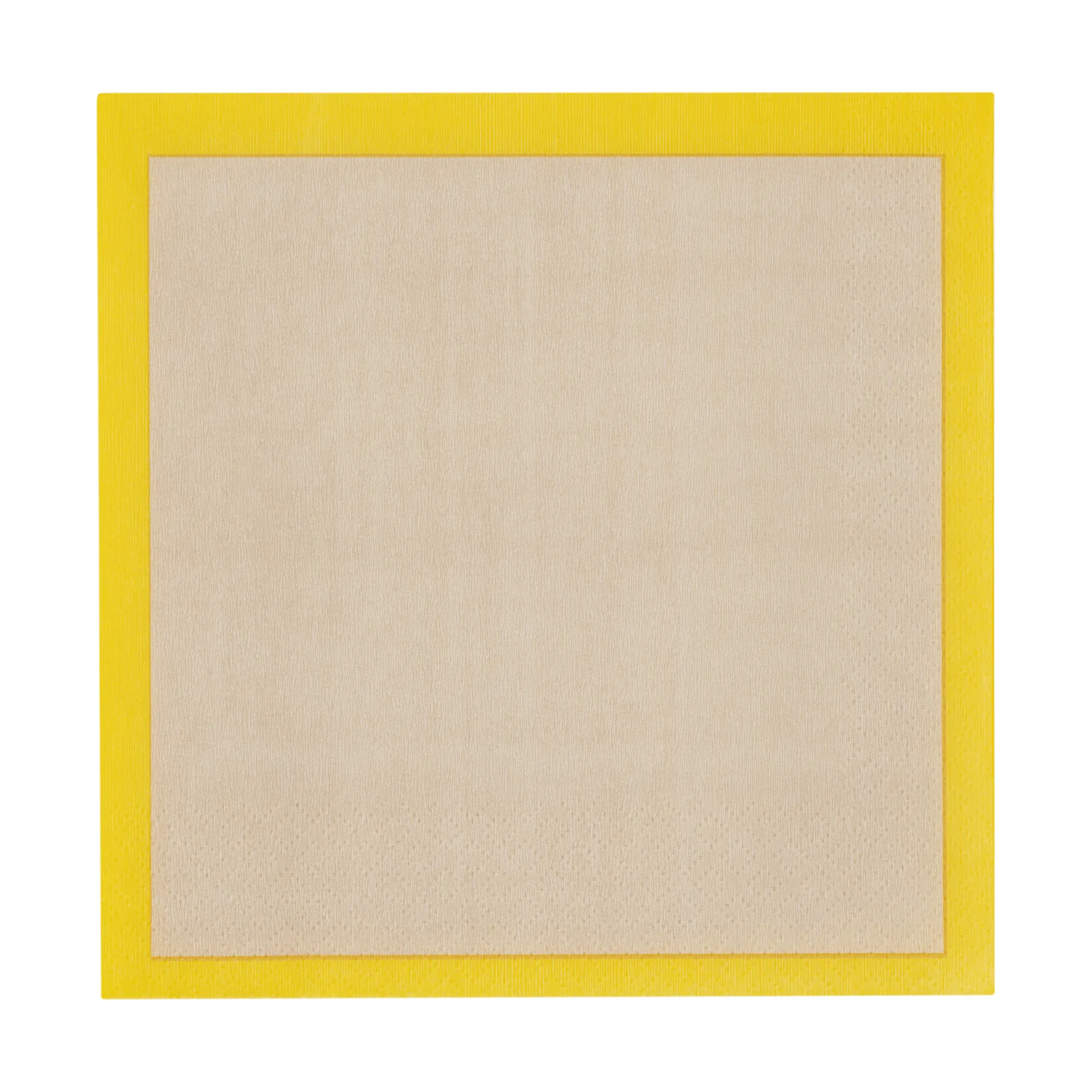 Serviettes Play 33x33 cm lot de 20, Beige-jaune Iittala