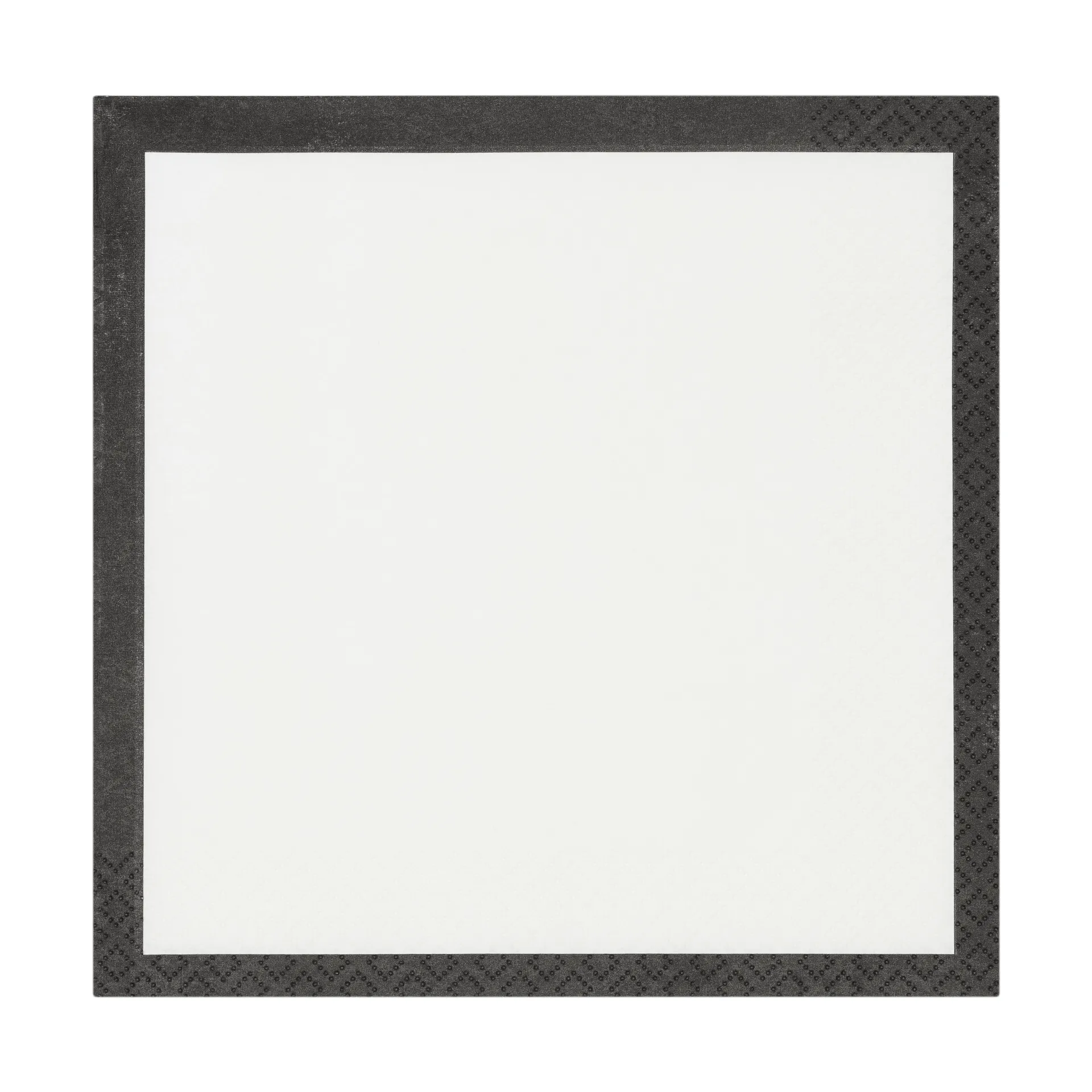 Serviettes Play 33x33 cm lot de 20, Ecru-Noir Iittala