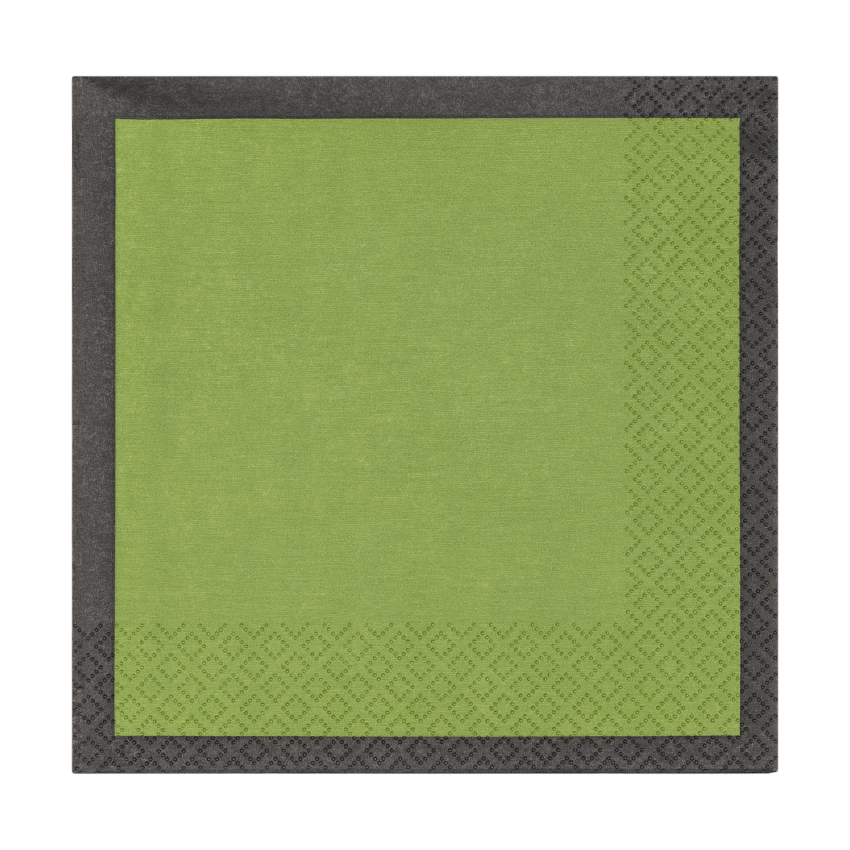 Iittala Serviettes Play 33x33 cm lot de 20 Vert mousse-noir