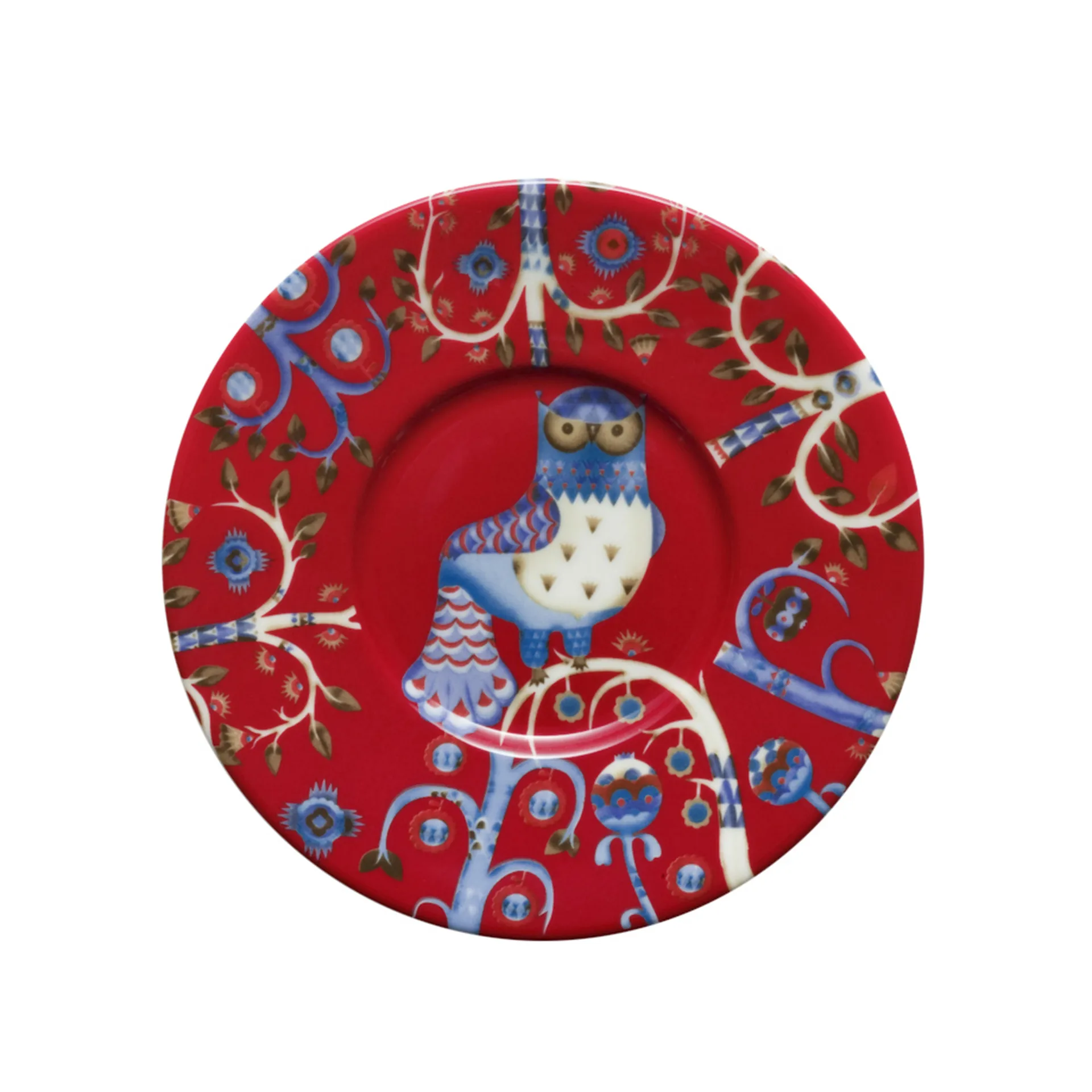 Soucoupe cappuccino Taika, rouge Iittala