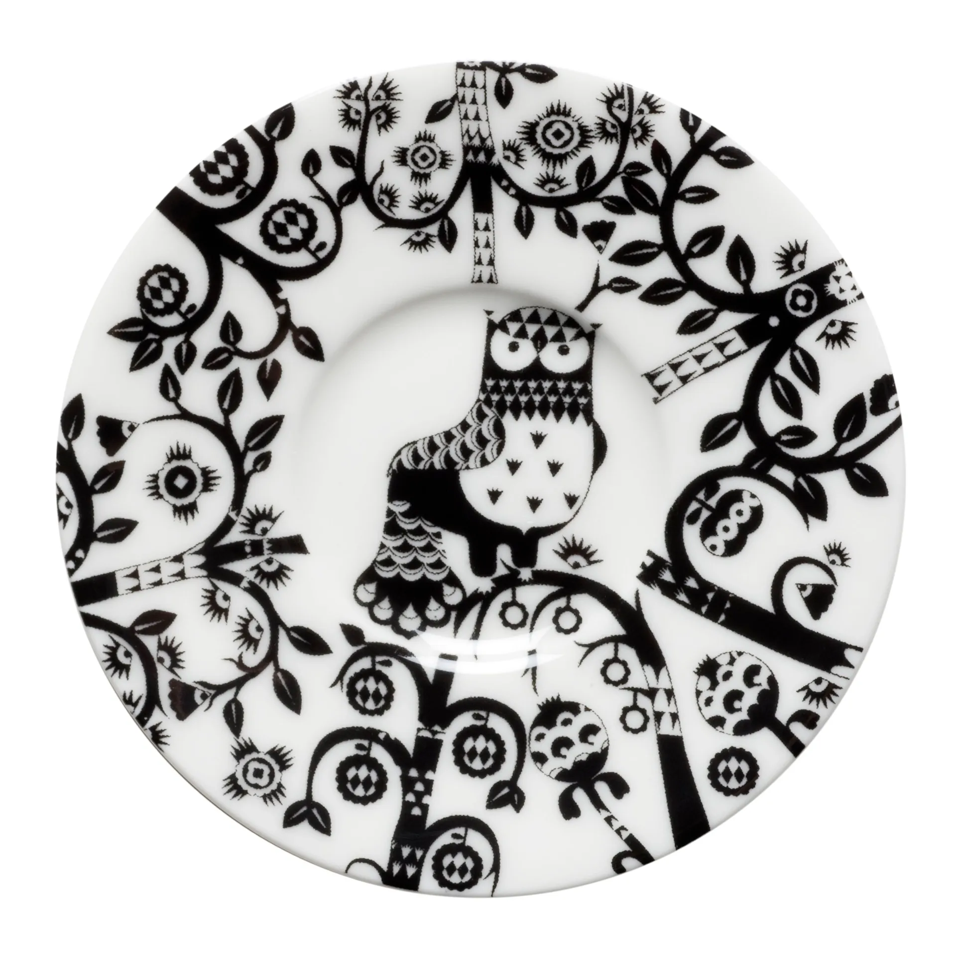 Soucoupe espresso Taika , noir Iittala