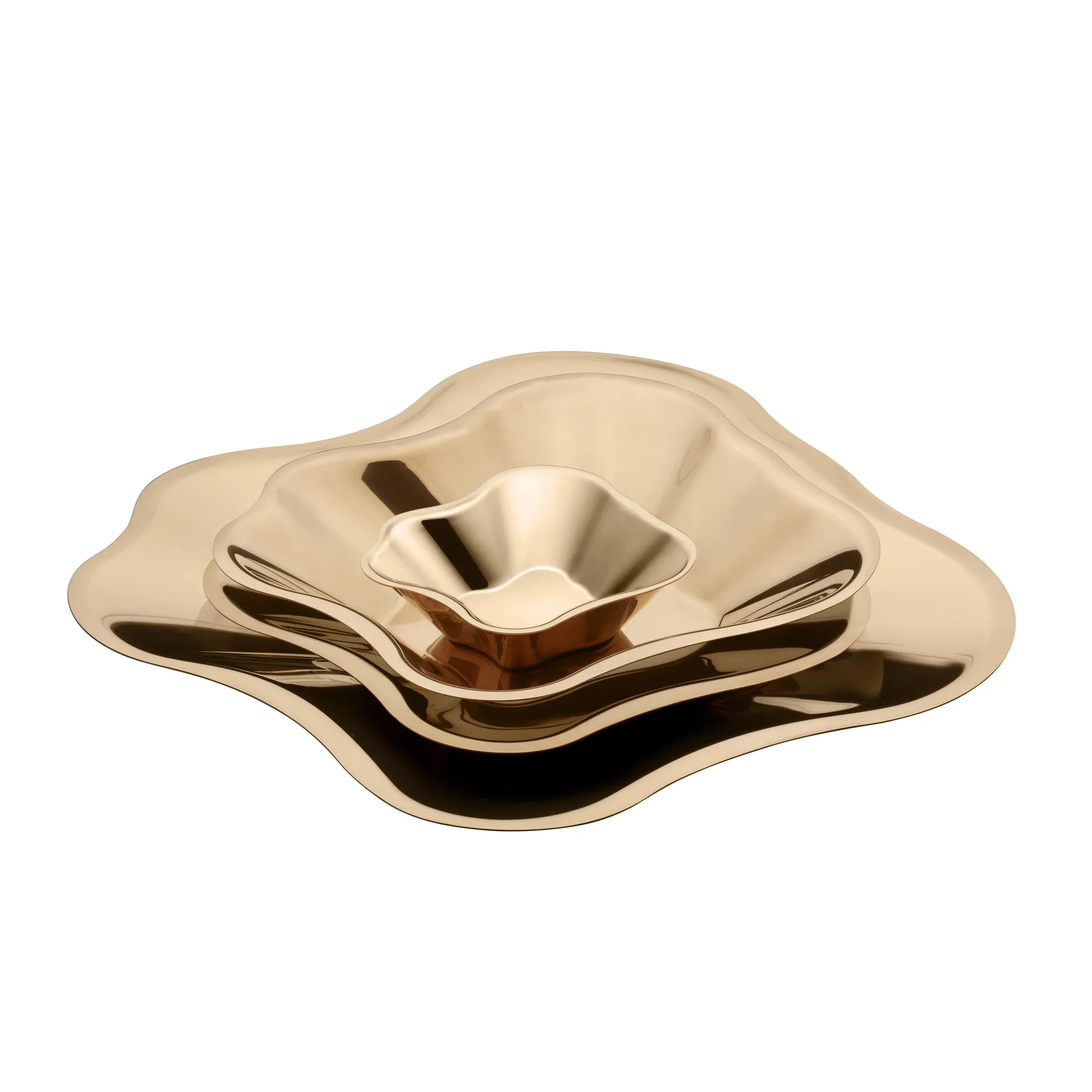 Soucoupe or rose Alvar Aalto, grand 504 mm Iittala