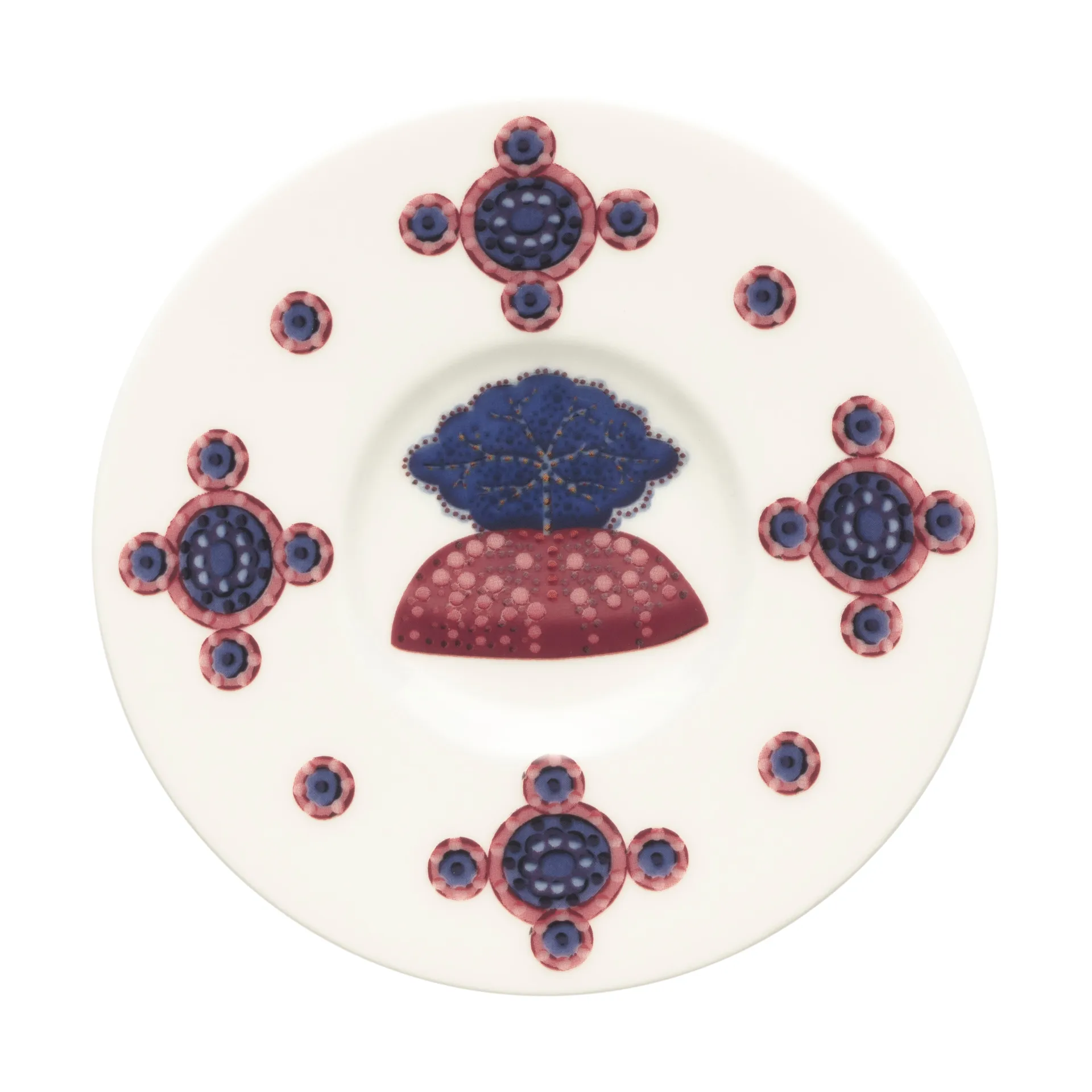 Soucoupe Taika Sato Ø11 cm, Blanc-multicolore Iittala