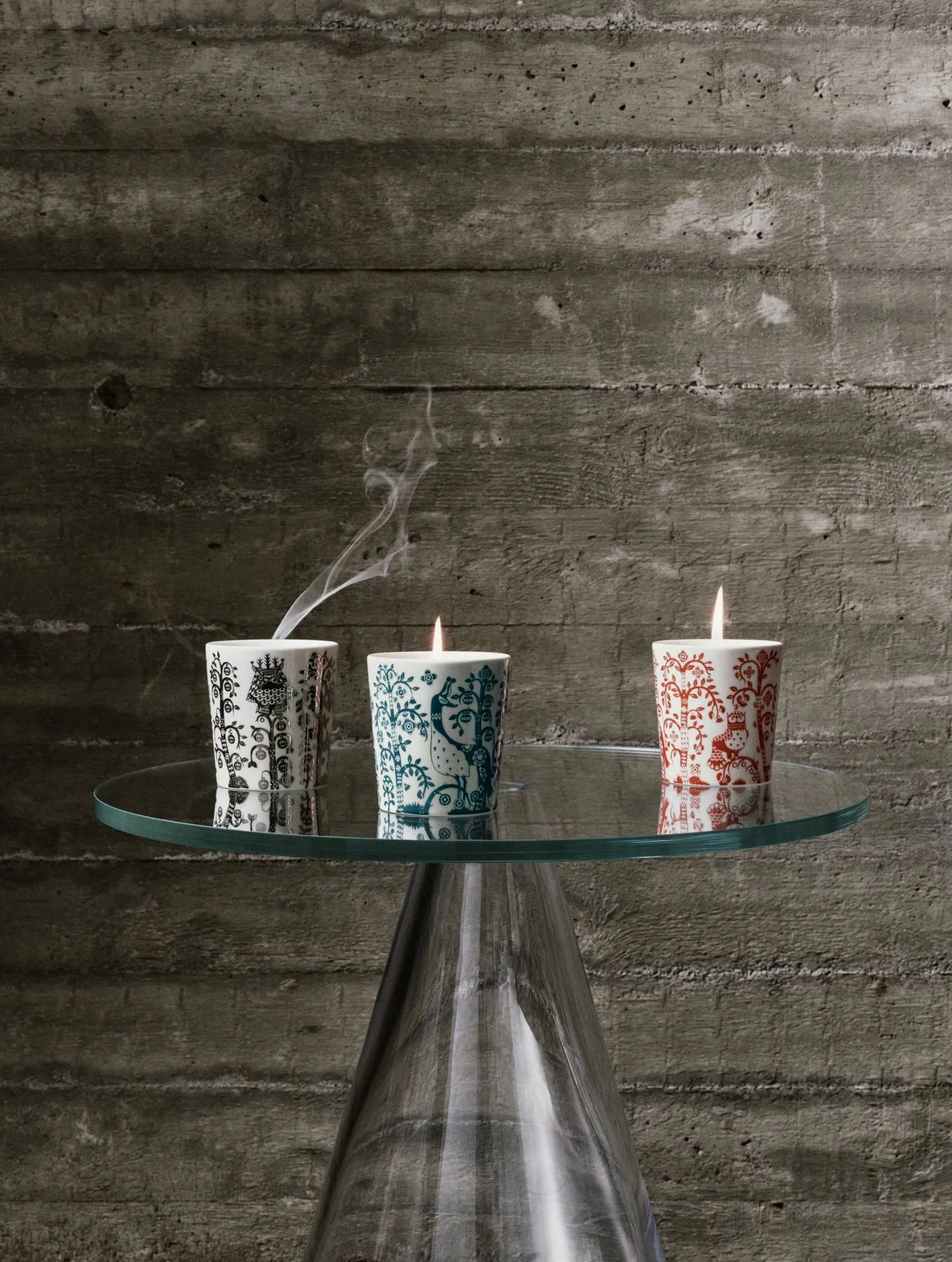 Taika bougie, Miroir, 9 cm Iittala