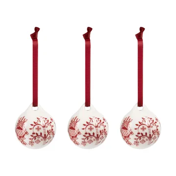 Taika décoration - Grenade rouge, 5 cm, lot de 3 - Iittala