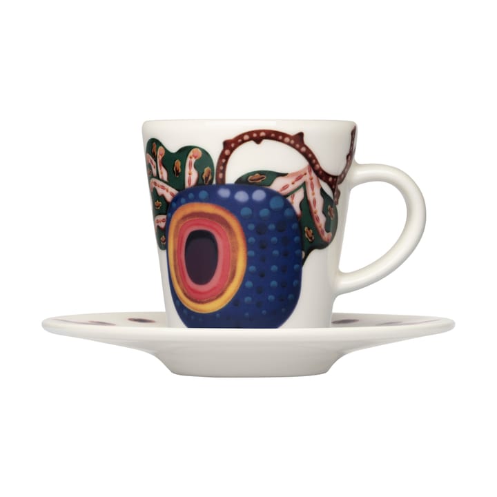 Tasse à espresso Taika Sato 10 cl - Blanc-multicolore - Iittala