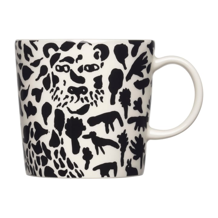 Tasse Oiva Toikka Cheetah 30 cl - Noir-blanc - Iittala