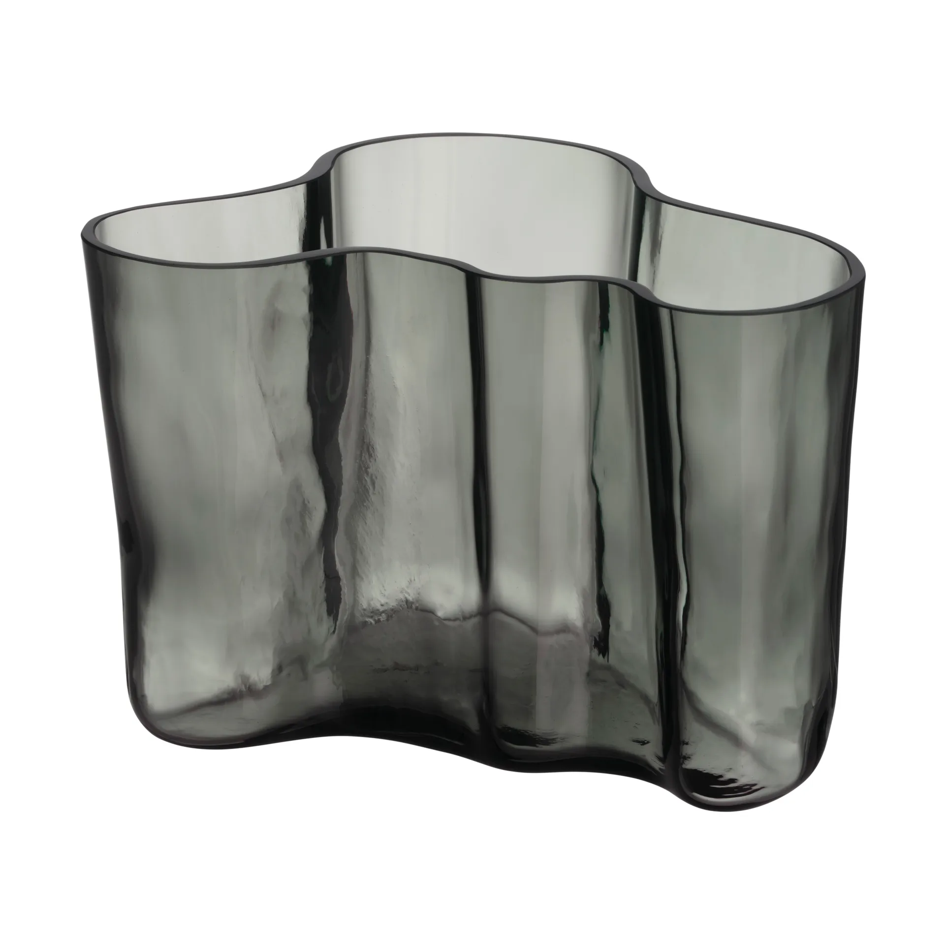 Vase Alvar Aalto 140 mm, Gris foncé Iittala