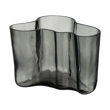 Vase Alvar Aalto 140 mm - Gris foncé - Iittala