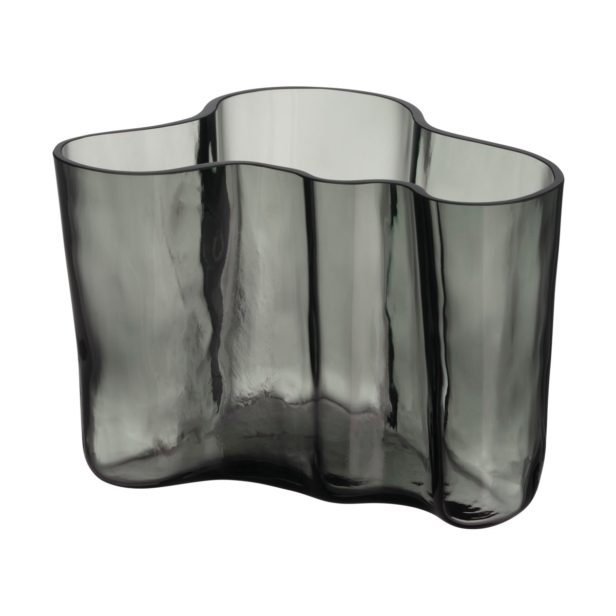 Iittala Vase Alvar Aalto 140 mm Gris foncé