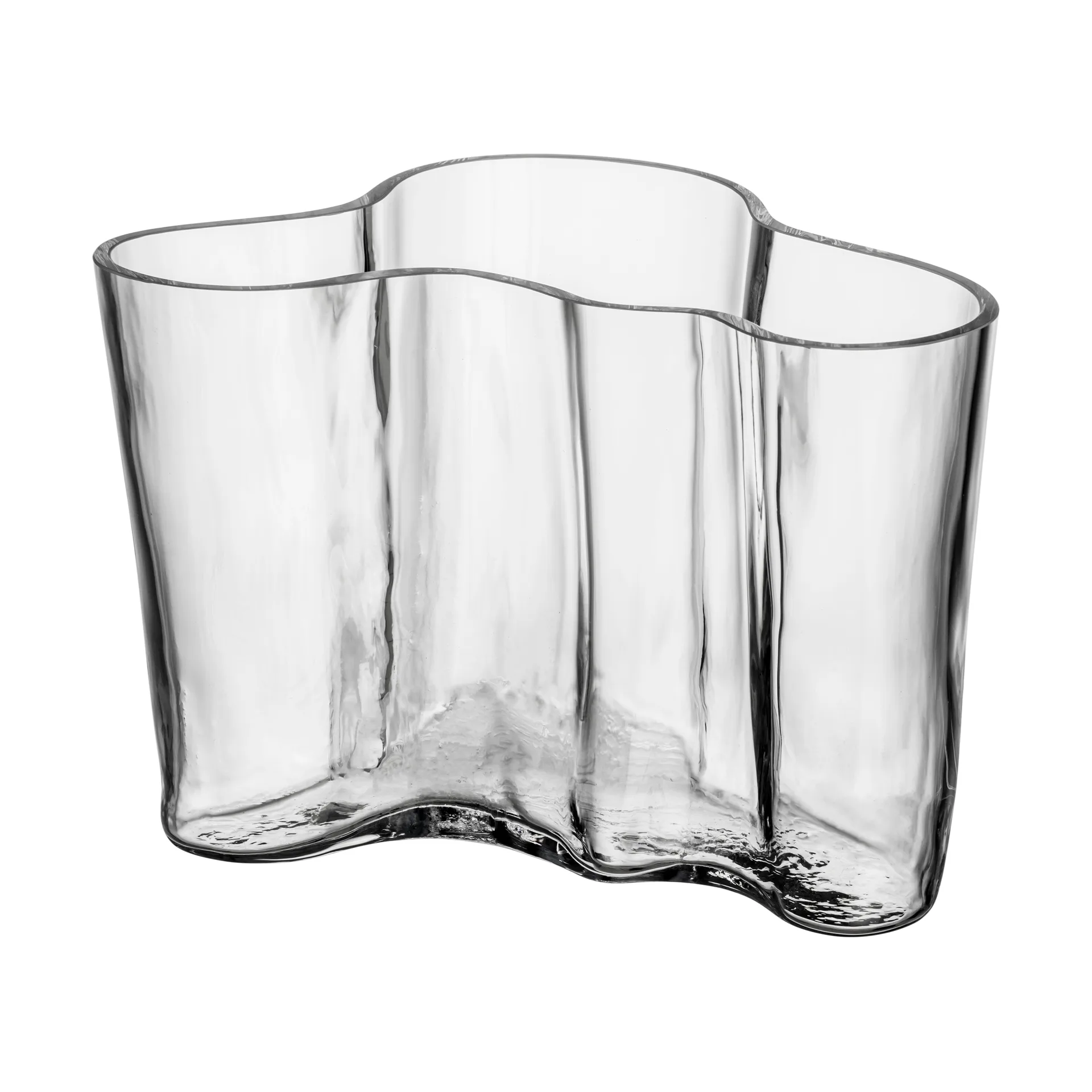 Vase Alvar Aalto 140 mm, Transparent Iittala