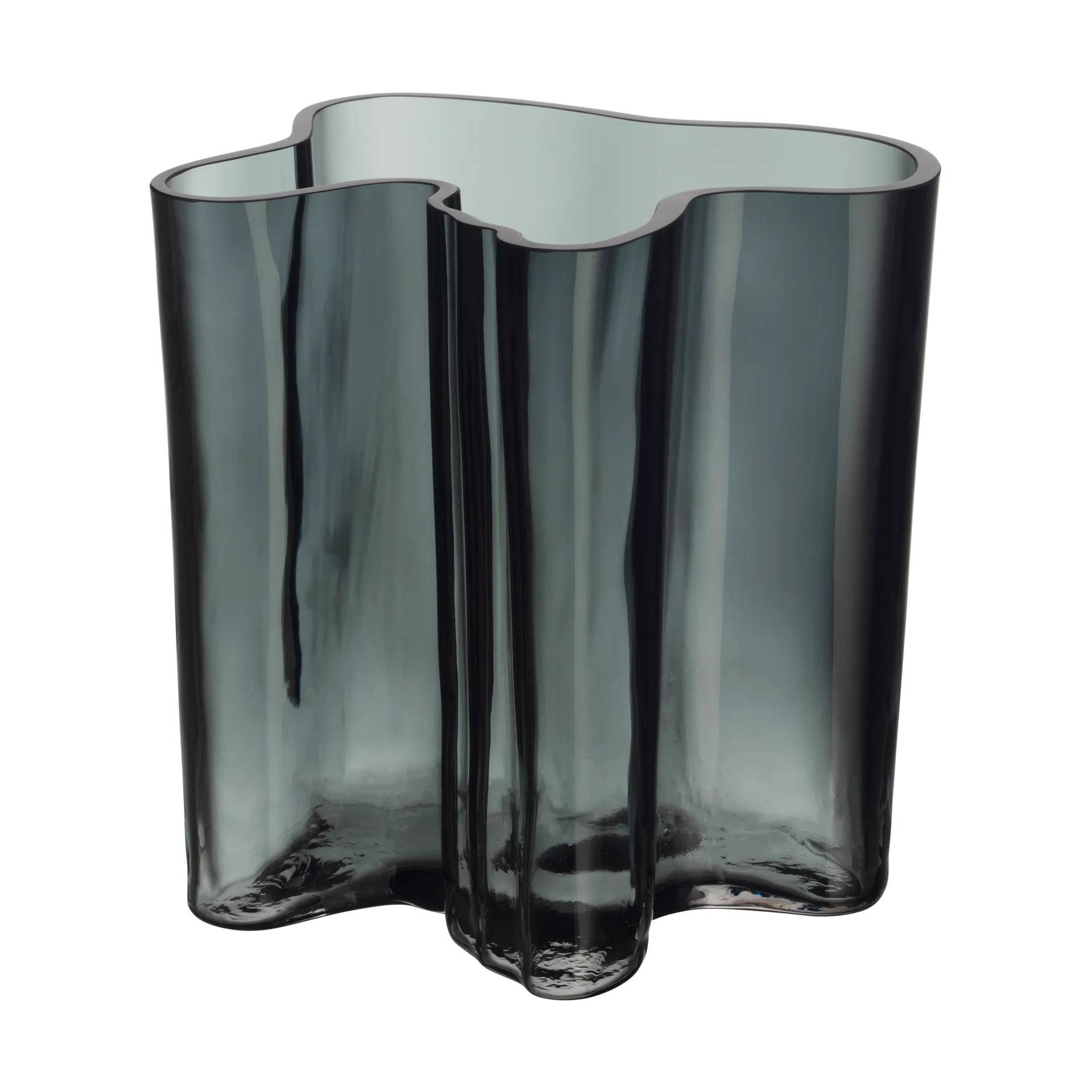 Vase Alvar Aalto 200 mm, Gris foncé Iittala