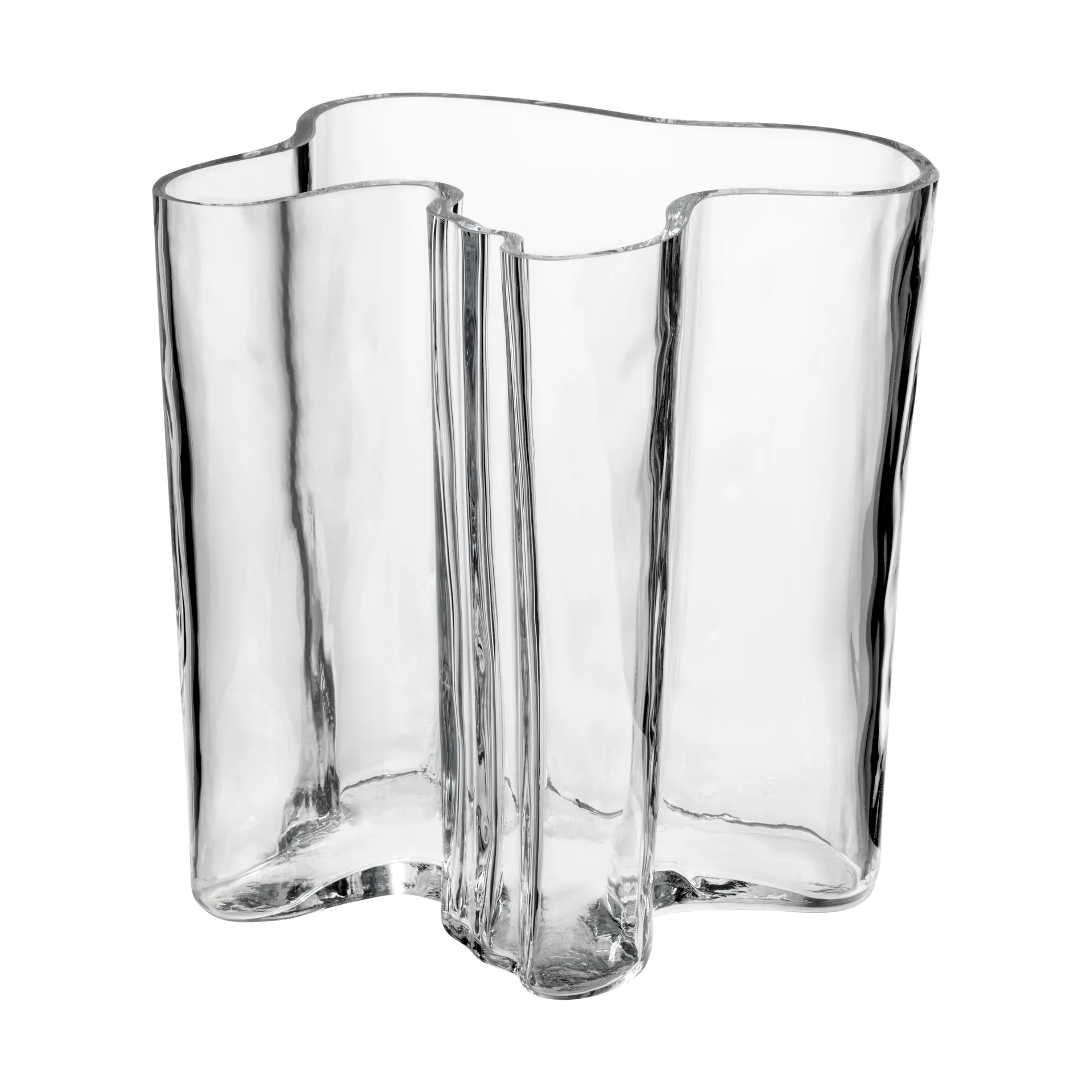 Vase Alvar Aalto 200 mm, Transparent Iittala