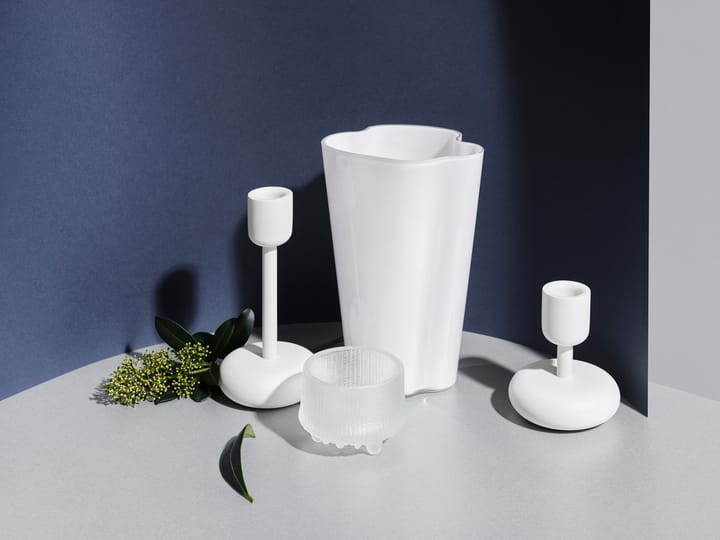 Vase Alvar Aalto blanc opale, 220 mm Iittala