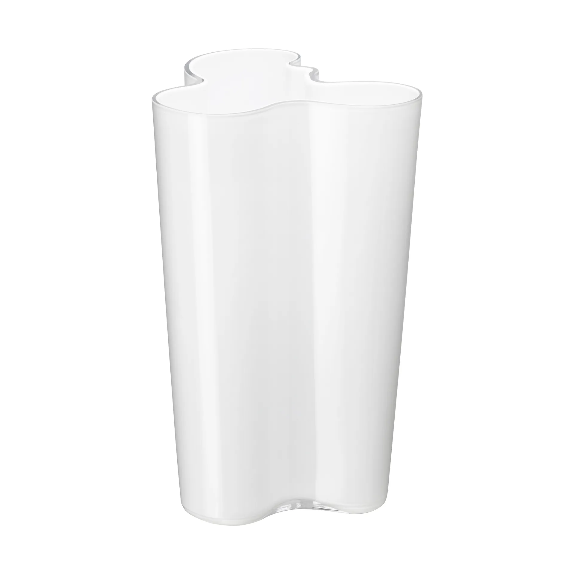 Vase Alvar Aalto blanc opale, 251 mm Iittala