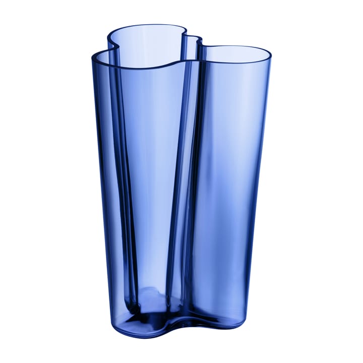 Vase Alvar Aalto bleu ultra marine - 251 mm - Iittala