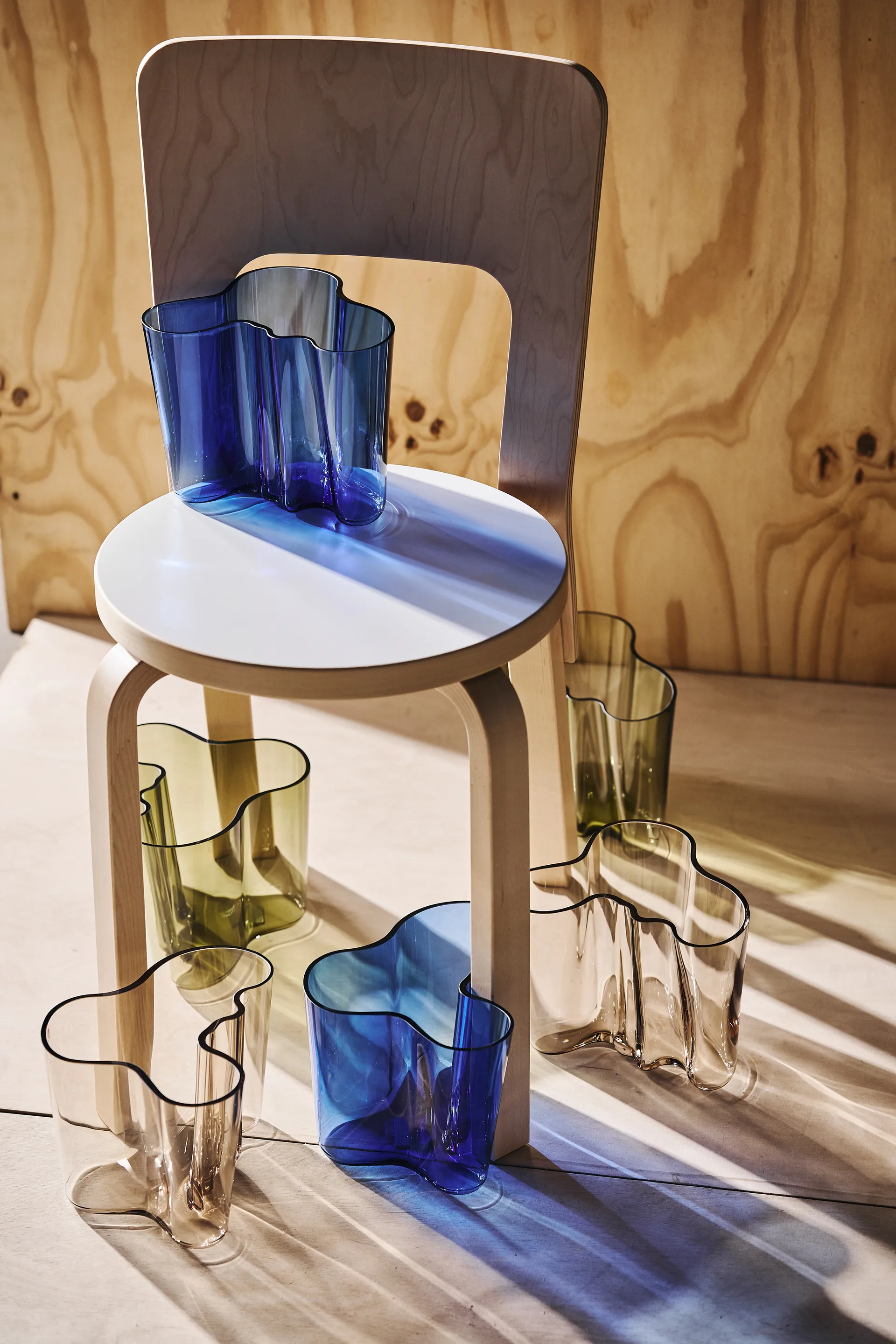 Vase Alvar Aalto linne, 160 mm Iittala