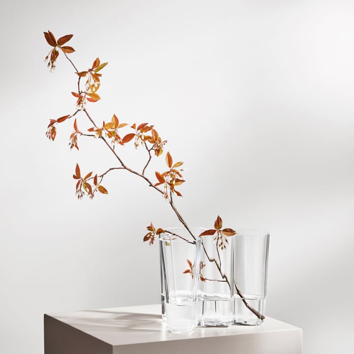 Vase Alvar Aalto transparent - 16 cm - Iittala