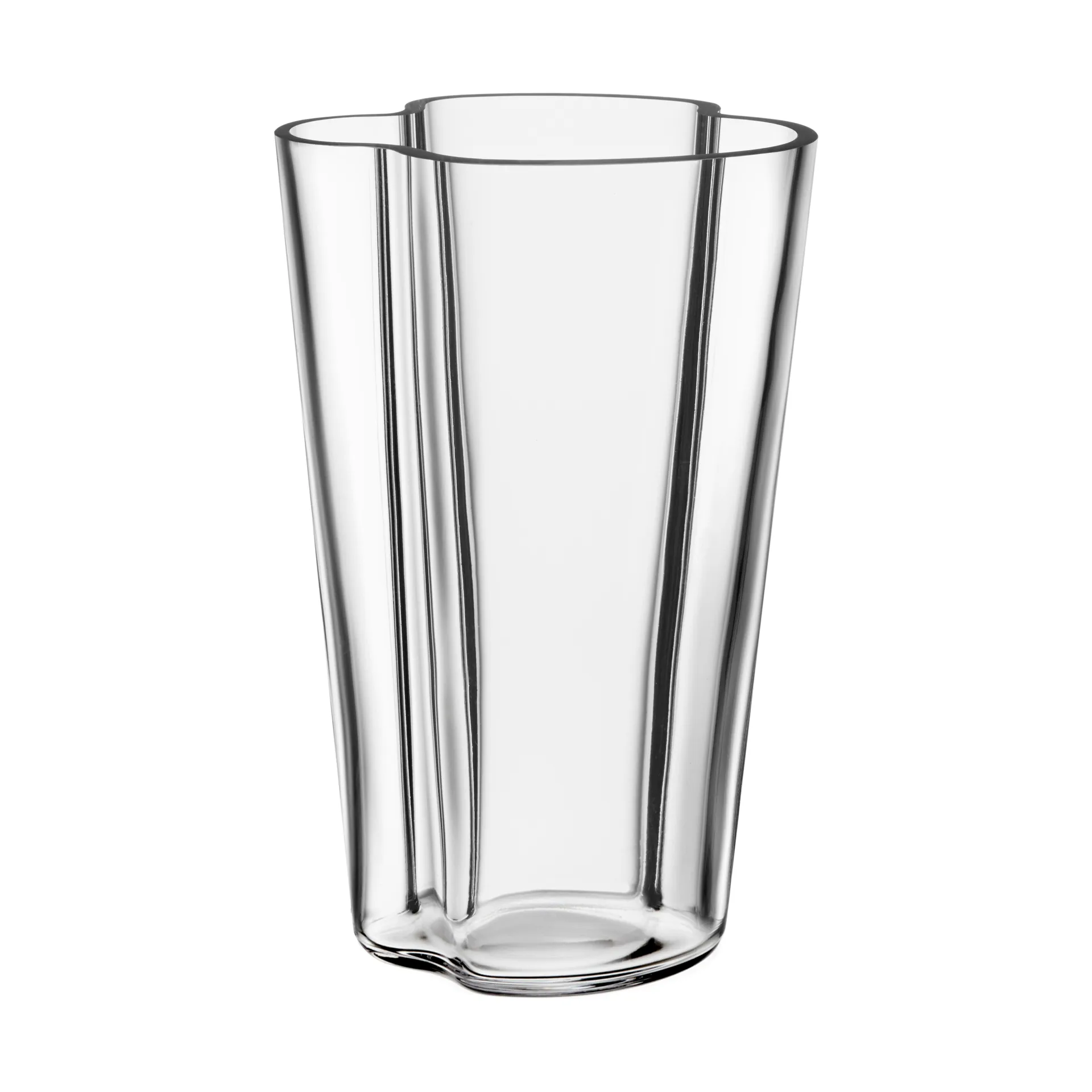 Vase Alvar Aalto transparent, 220 mm Iittala