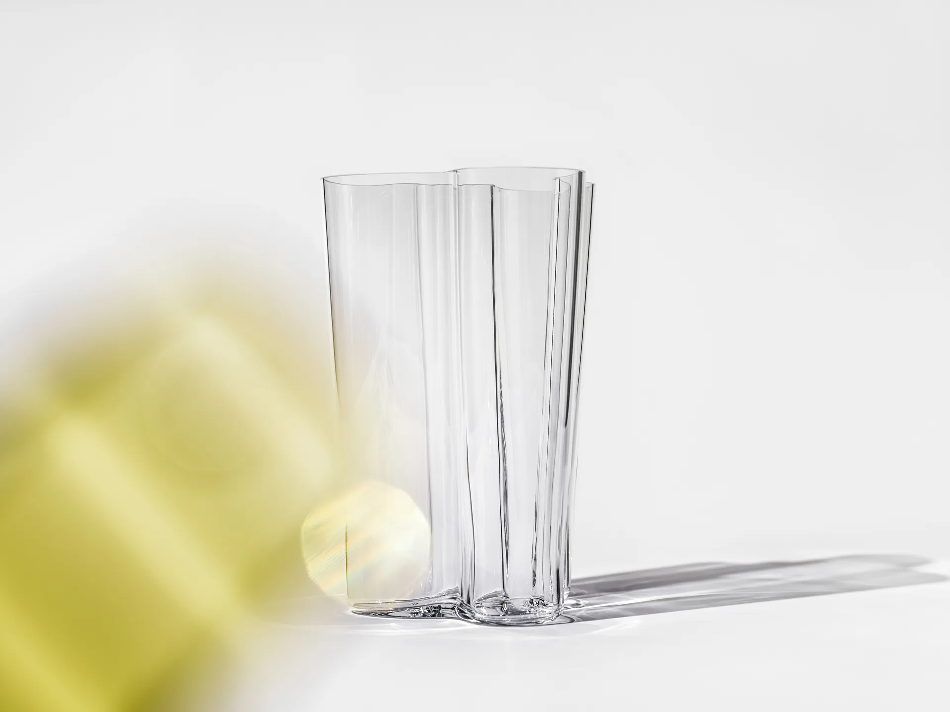 Vase Alvar Aalto transparent, 25 cm Iittala