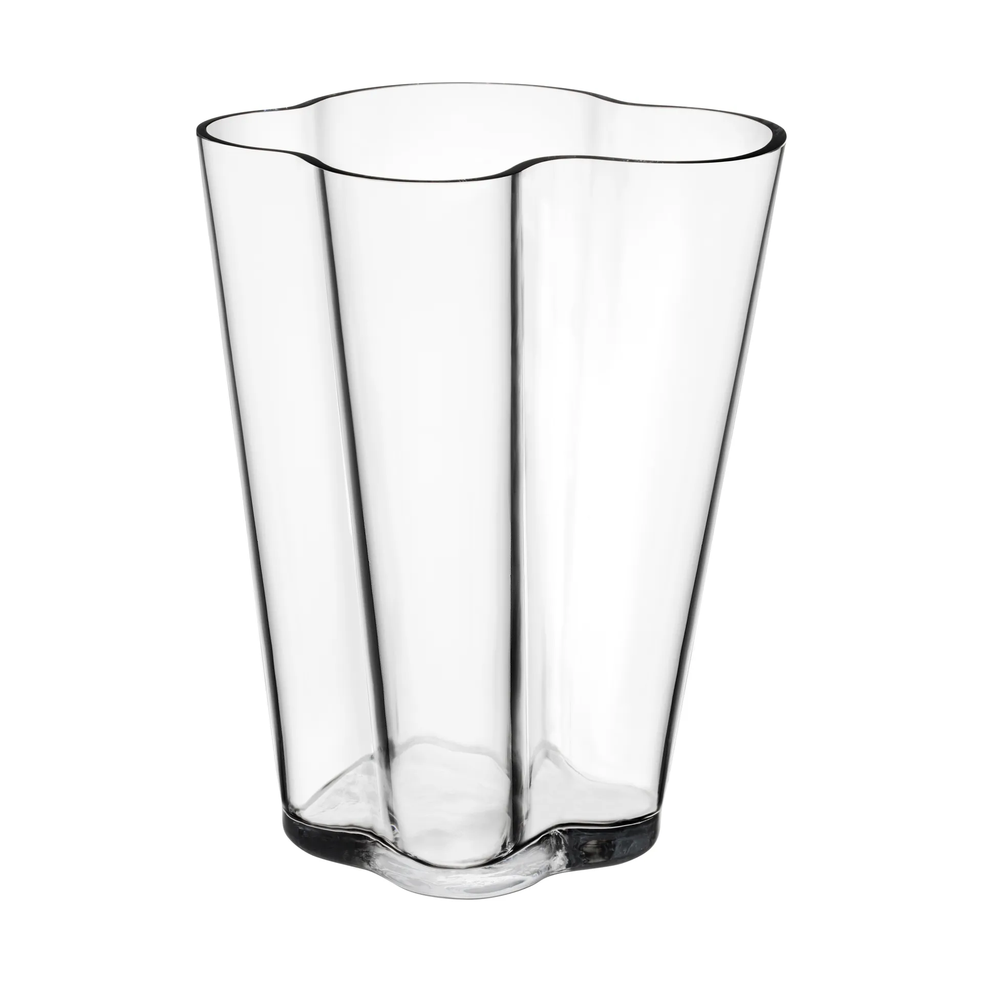 Vase Alvar Aalto transparent, 270 mm Iittala