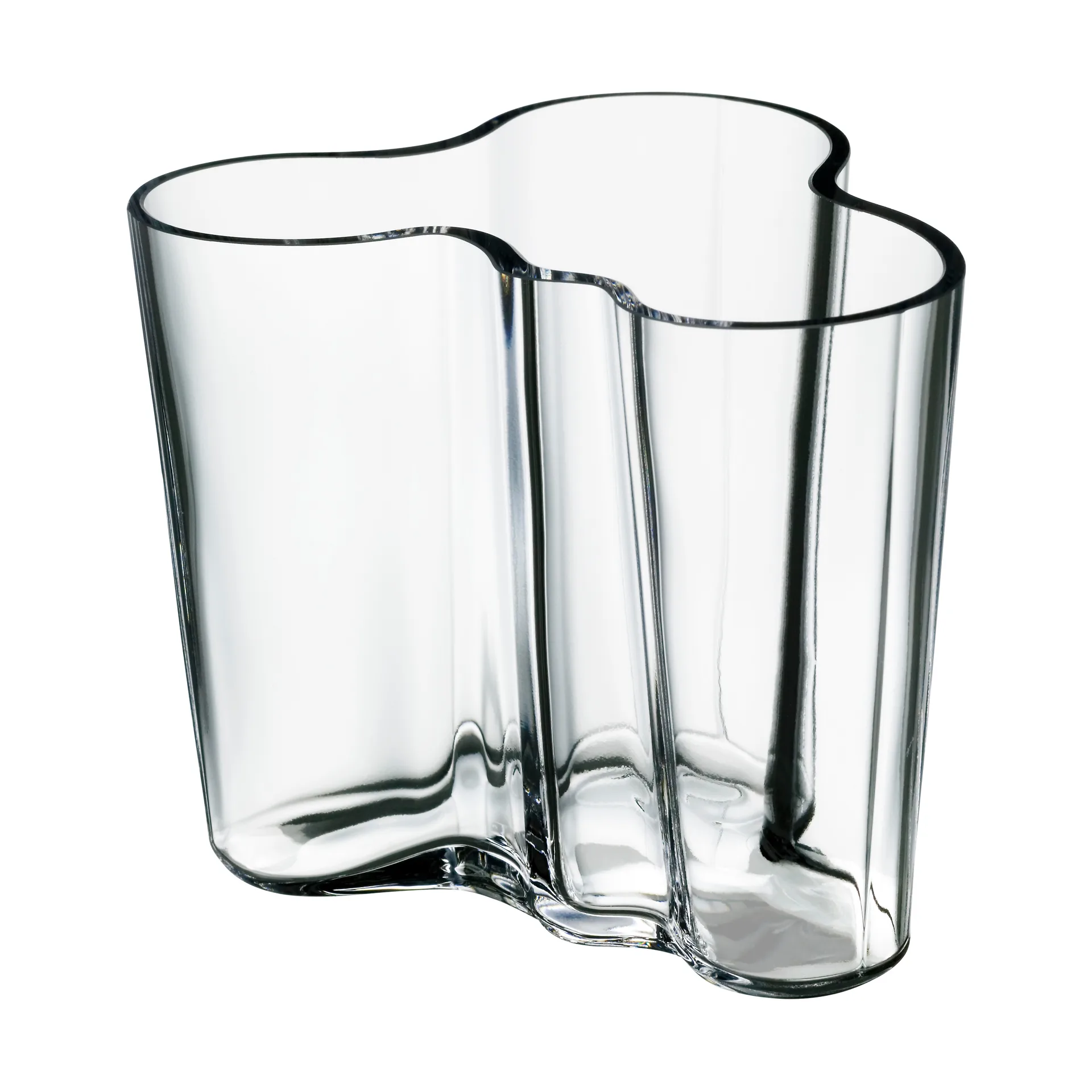 Vase Alvar Aalto transparent, 9,5 cm Iittala