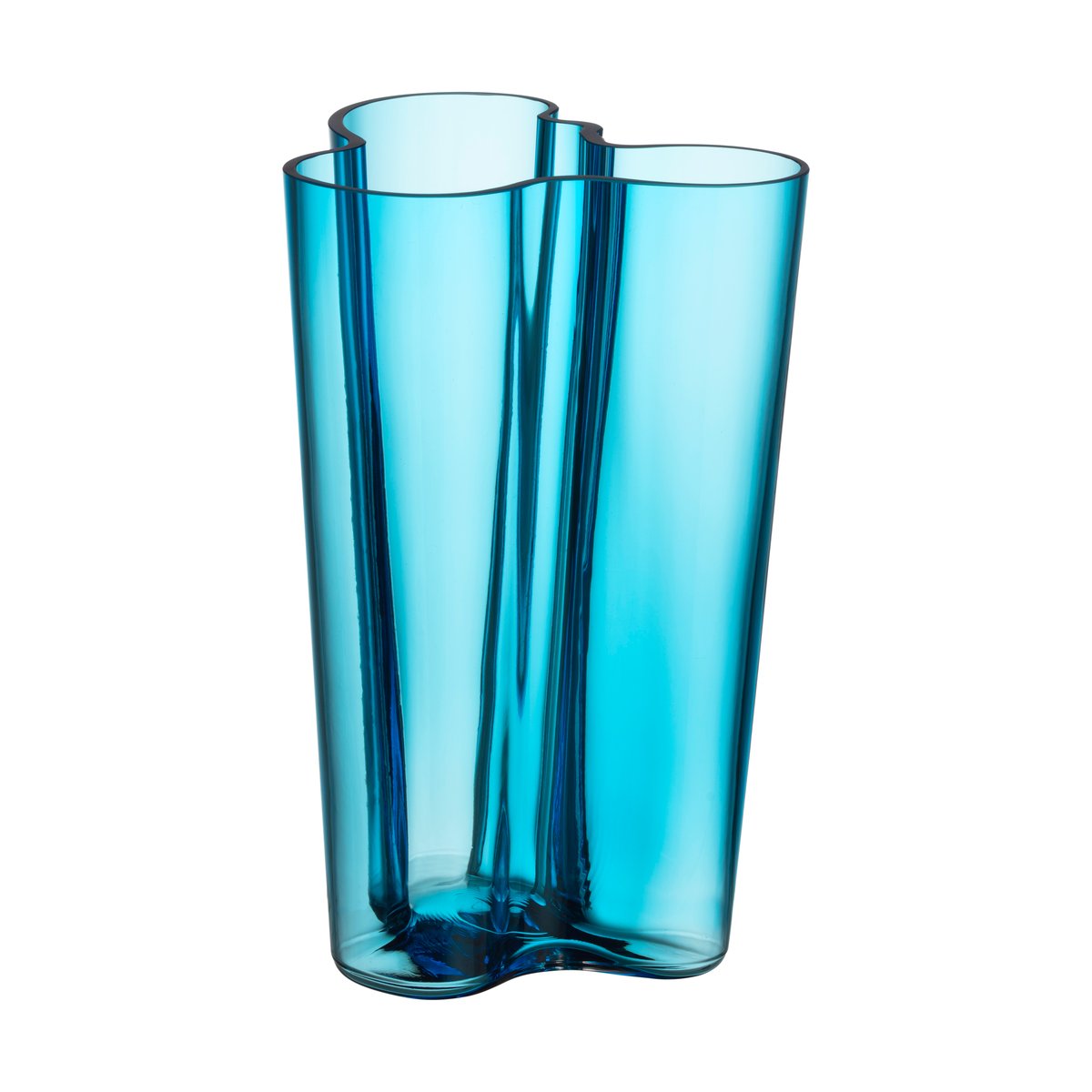 Iittala Vase Alvar Aalto turquoise 251 mm